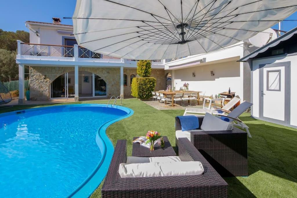 Moderne Villa, Pool+Meerblick,Schnelles Wifi,Klima 칼라스 데 말료르카 외부 사진