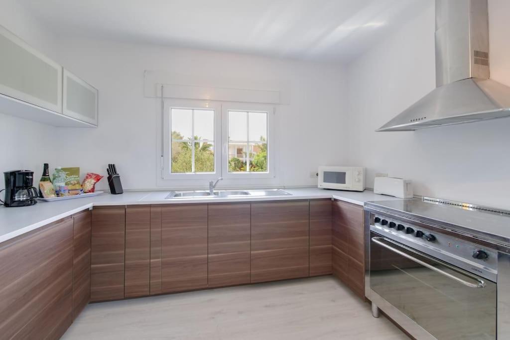 Moderne Villa, Pool+Meerblick,Schnelles Wifi,Klima 칼라스 데 말료르카 외부 사진