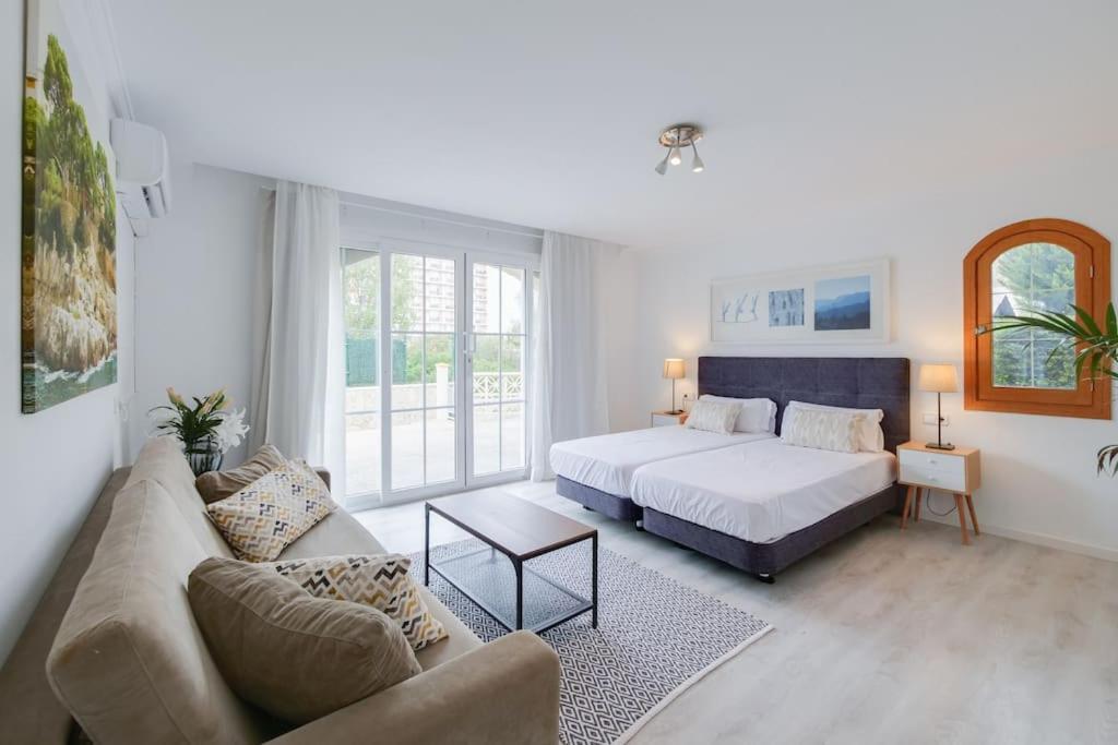Moderne Villa, Pool+Meerblick,Schnelles Wifi,Klima 칼라스 데 말료르카 외부 사진