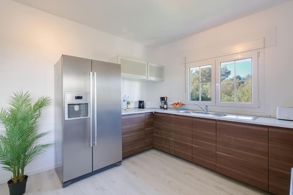 Moderne Villa, Pool+Meerblick,Schnelles Wifi,Klima 칼라스 데 말료르카 외부 사진