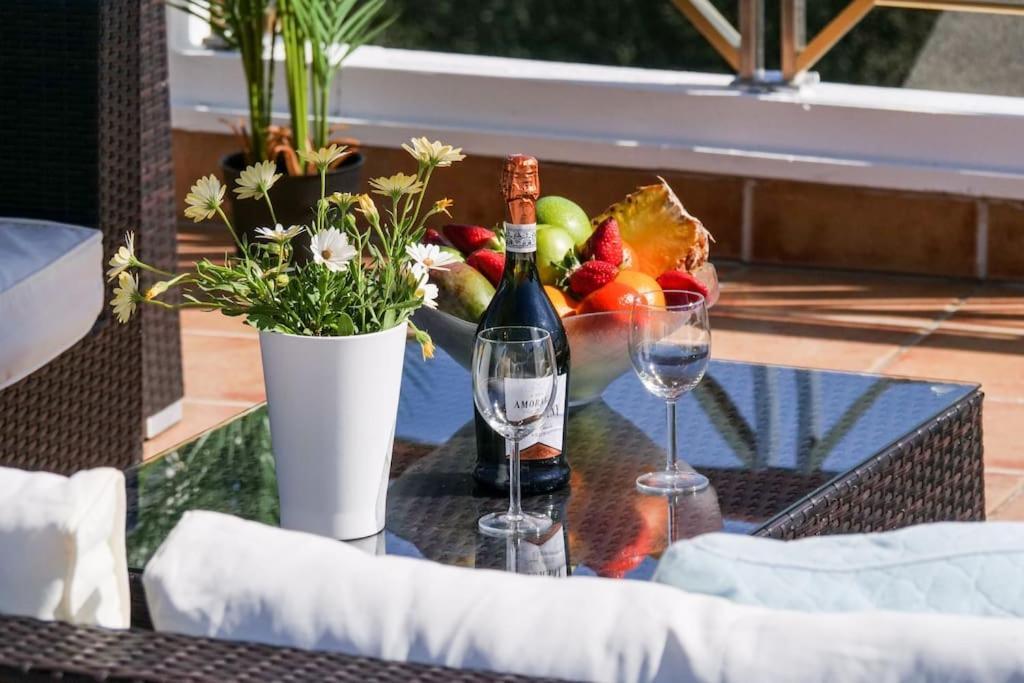 Moderne Villa, Pool+Meerblick,Schnelles Wifi,Klima 칼라스 데 말료르카 외부 사진